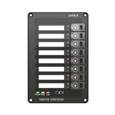 Exigo alarm panel, 8 buttons