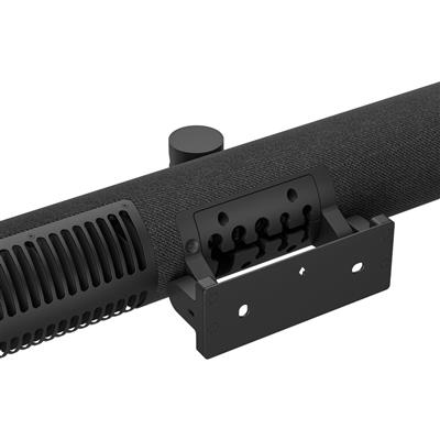 P50 VBS Wall Mount, Click on bracket, black