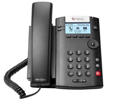 Poly VVX 201, SIP telefon, 2,5", 2 linky, PoE
