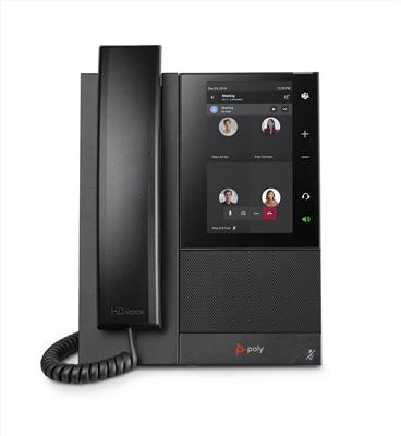 Poly CCX 500, Teams telefon, 5" displej, PoE, HD