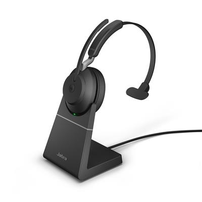 Jabra EVOLVE2 65, Link380a UC Mono Stand Black
