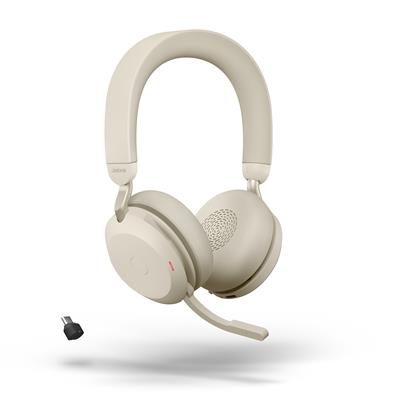 Jabra EVOLVE2 75, Link380c UC Stereo Beige