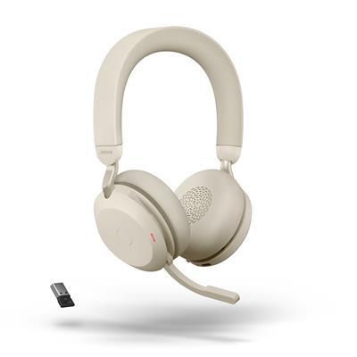 Jabra EVOLVE2 75, Link380a UC Stereo Beige