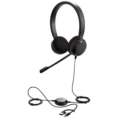 Jabra Evolve 20, MS, Stereo, USB C/A