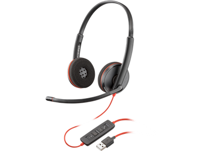 Poly BLACKWIRE C3220, USB-A, BK