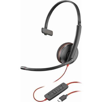 Poly BLACKWIRE C3210, USB-C, BK