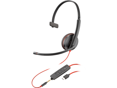 Poly BLACKWIRE C3215, USB-C