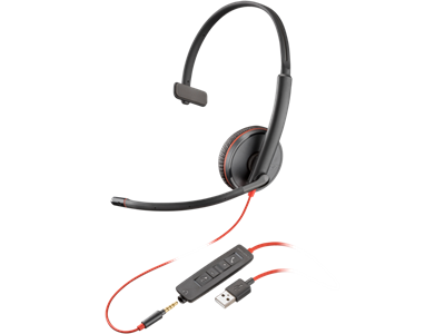 Poly BLACKWIRE C3215, USB-A