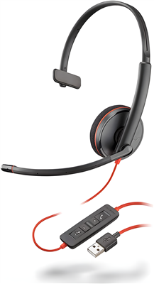 Poly BLACKWIRE C3210, USB-A, SU