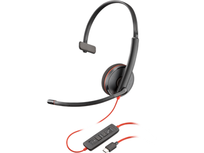 Poly BLACKWIRE C3210, USB-C