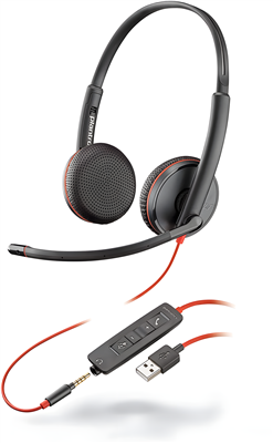 Poly BLACKWIRE C3225, USB-A, SU