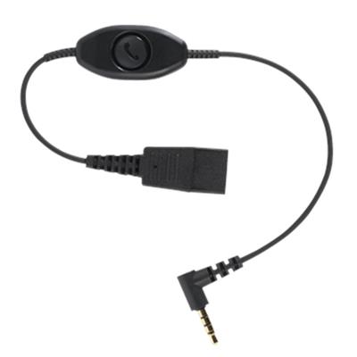 Jabra kabel QD/jack 3,5mm, I Phone 6/6S