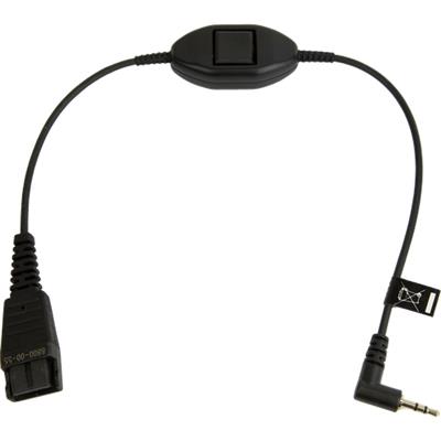 Jabra kabel QD/jack 2,5 mm, 0,3m, Philips/Ericsson