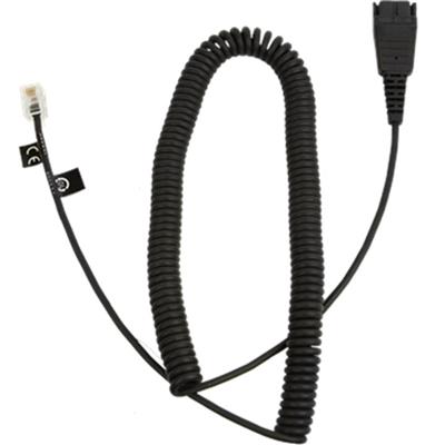 Jabra kabel QD/RJ9, spirálový, 0,5-2 m, Siemens