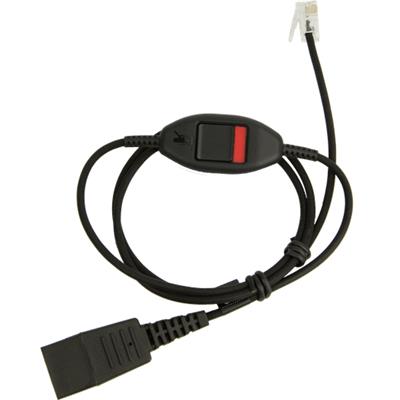 Jabra kabel QD/RJ9, 0,8 m