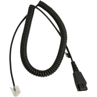 Jabra kabel QD/RJ45, spirálový, 0,5-2 m, Siemens