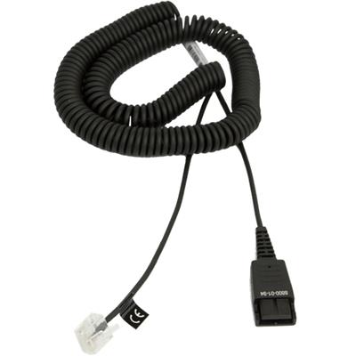 Jabra kabel QD/RJ45, spirálový, 0,5-2 m, Siemens