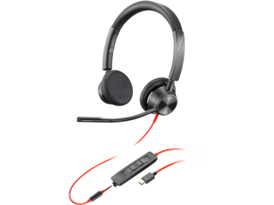 Poly BLACKWIRE 3325, USB-C, USB-C/A