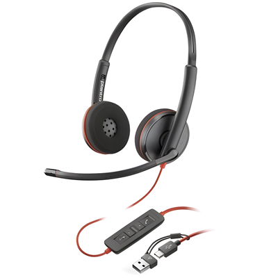 Poly BLACKWIRE 3220, USB-C, USB-C/A