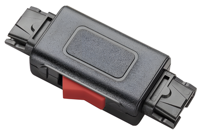 Poly cable connector QD/QD with switch