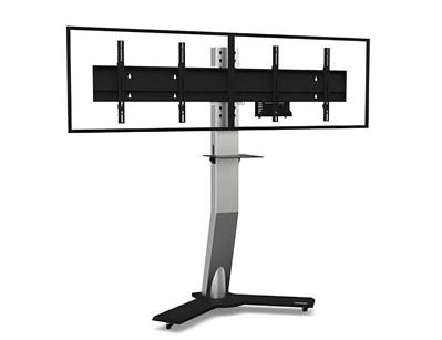 Axeos EKINOX dual - stand 2 monitors 70"- 75"