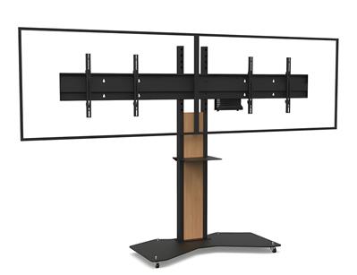 Axeos OBOX XL dual - stojan 2 monitory 52" - 70"