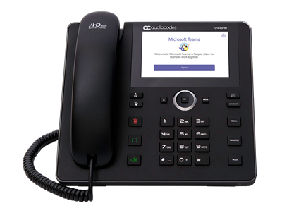 Audiocodes TEAMS-C448HD IP telefon pro SfB/Teams